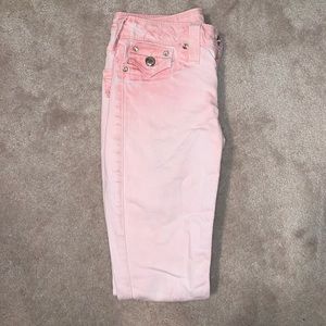 True Religion Pink Jeans